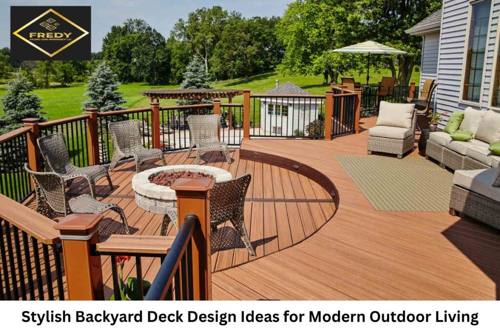 Stylish Backyard Deck Design Ideas for Modern Outdoor Living