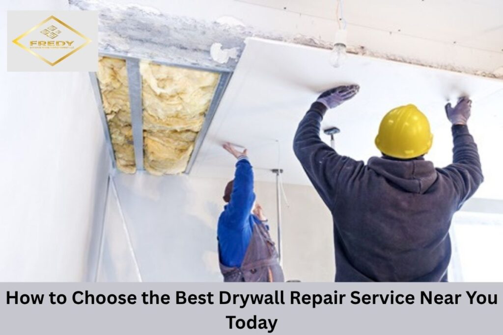 How to Choose the Best Drywall Repair Service Near You Today